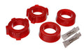 Energy Suspension 69-78 Vokswagen (Air Cooled) Red Rear Spring Plate Bushing Set - Crew Original