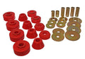 Energy Suspension 73-80 GM 1/2 Ton C-10/C1500 Pick Up 2WD Red Body (Cab) Mount Set - Crew Original