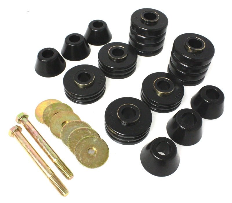 Energy Suspension 73-80 GM C2500/C3500/K1500/K20/K30 Body(cab) Mount Set - Crew Original