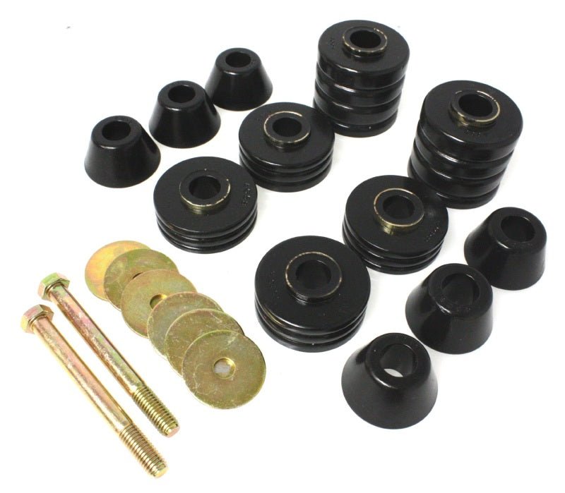Energy Suspension 73-80 GM C2500/C3500/K1500/K20/K30 Body(cab) Mount Set - Crew Original