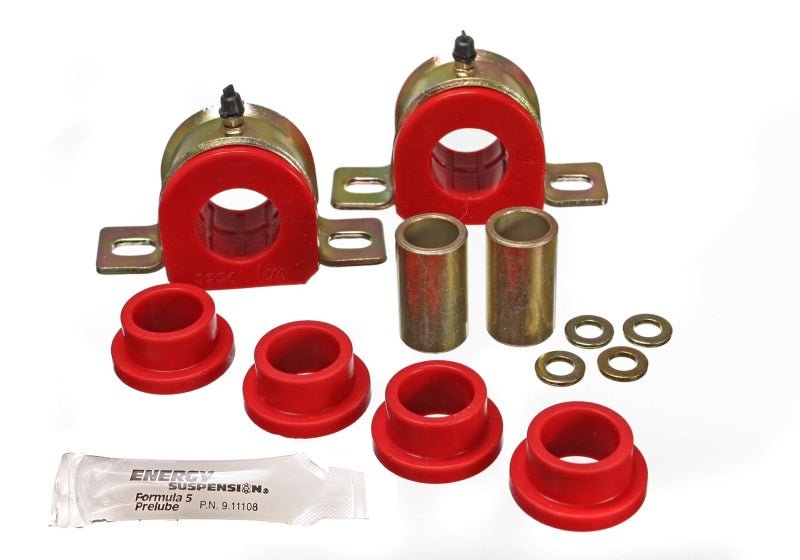 Energy Suspension 73-80 GM K5 Blazer / 73-80 K10/K20/K30 Red Complete Front Sway Bar Bushing Set - Crew Original