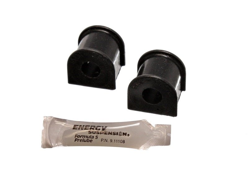 Energy Suspension 79-85 Mazda RX7 Black 14mm Rear Sway Bar Bushings - Crew Original