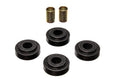 Energy Suspension 79-85 Mazda RX7 Black Front Strut Rod Bushing Set - Crew Original