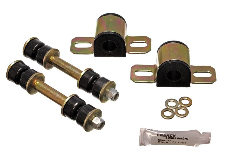 Energy Suspension 82-02 Chevy Camaro Black 19mm Rear Sway Bar Bushing Set - Crew Original