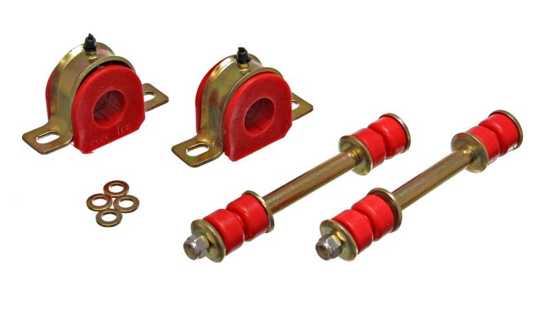 Energy Suspension 82-04 GM Blazer/S-10/S15 / 91-94 Oldsmobile Bravada Complete Front Sway Bar Red Bu - Crew Original