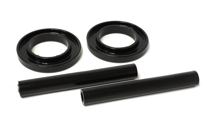 Energy Suspension 83-04 Ford Mustang SVO Black Front Spring Upper & Lower Isolator Set - Crew Original