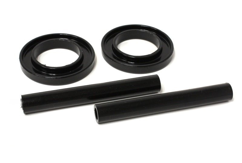 Energy Suspension 83-04 Ford Mustang SVO Black Front Spring Upper & Lower Isolator Set - Crew Original