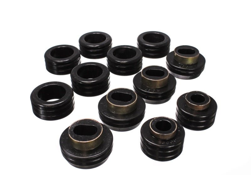 Energy Suspension 83-04 GM S-10/S-15 PU 2WD/4WD Black Body (Cab) Mount Set - Crew Original
