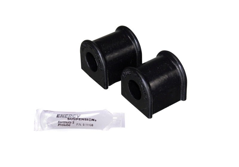 Energy Suspension 86-91 Mazda RX7 Black 14mm Rear Sway Bar Bushings - Crew Original