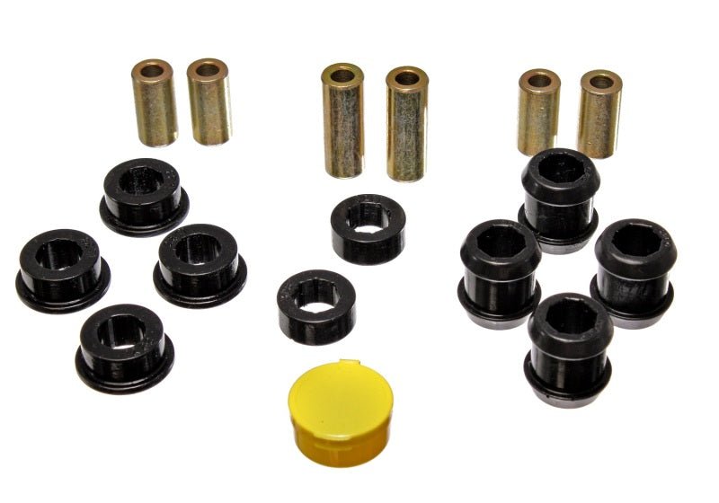 Energy Suspension 88-91 Honda Civic/CRX Black Front Control Arm Bushing Set - Crew Original