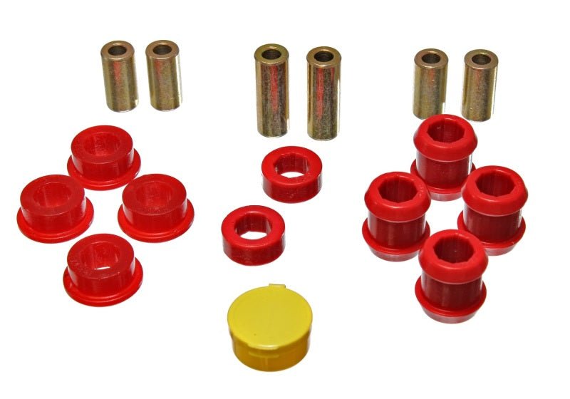 Energy Suspension 88-91 Honda Civic/CRX Red Front Control Arm Bushing Set - Crew Original