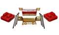 Energy Suspension 88-94 GM Blazer 4WD K Series Red Motor and Transmision Mounts; Zinc Finish - Crew Original