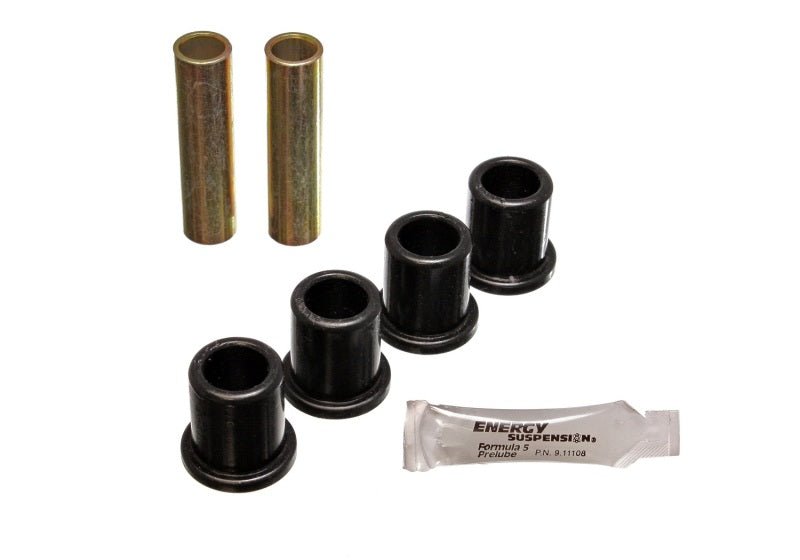 Energy Suspension 89-97 Ford Ranger Black Rear 2WD Frame Shackle Bushings Set - Crew Original