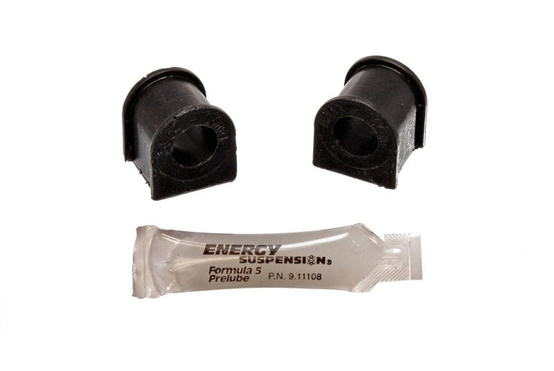 Energy Suspension 90-93 Acura Integra / 88-91 Honda Civic/CRX Black 15mm Rear Sway Bar Bushings - Crew Original