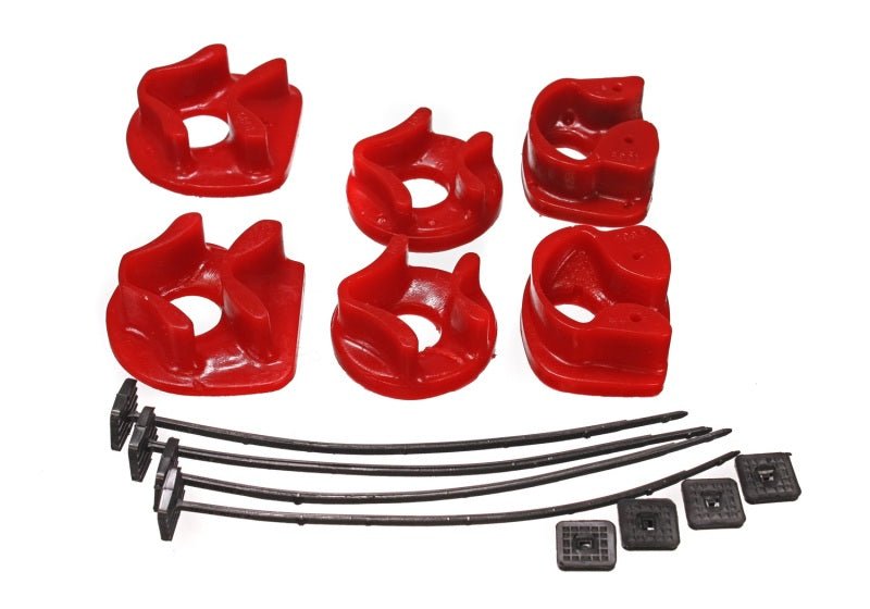 Energy Suspension 90-93 Acura Integra Red Motor Mount Inserts (2 Torque Mount Positions) - Crew Original