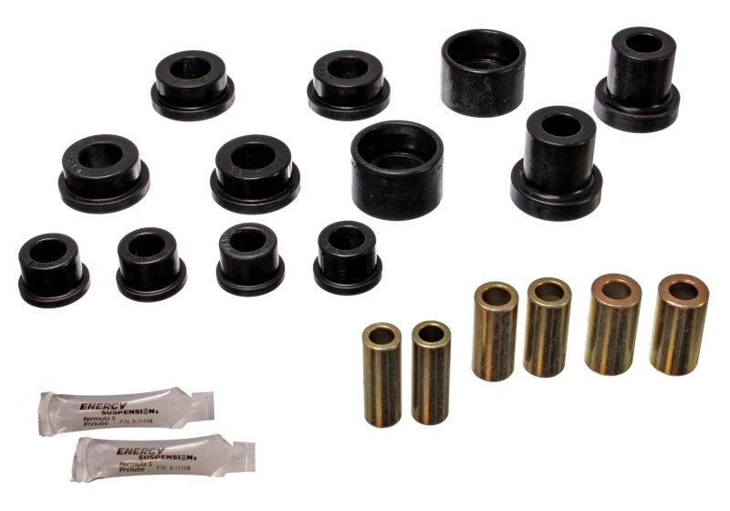 Energy Suspension 90-94 Mitsubishi Eclipse AWD Black Rear Control Arm Bushing Set - Crew Original