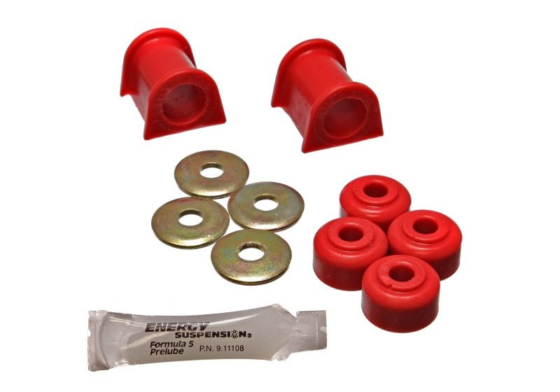 Energy Suspension 90-94 Mitsubishi Eclipse AWD Red 20mm Front Sway Bar Bushings (Sway bar end link b - Crew Original