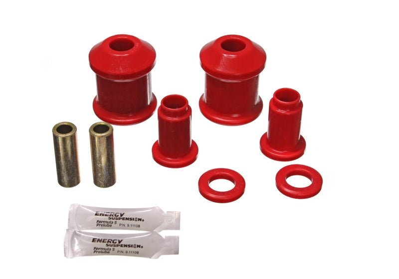 Energy Suspension 90-94 Mitsubishi Eclipse FWD/AWD Red Front Control Arm Bushing Set - Crew Original