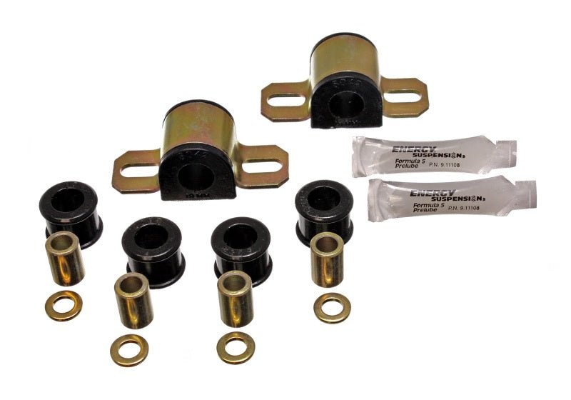Energy Suspension 90-97 Mazda Miata Black 19mm Front Sway Bar Bushings (includes Sway Bar End Link B - Crew Original