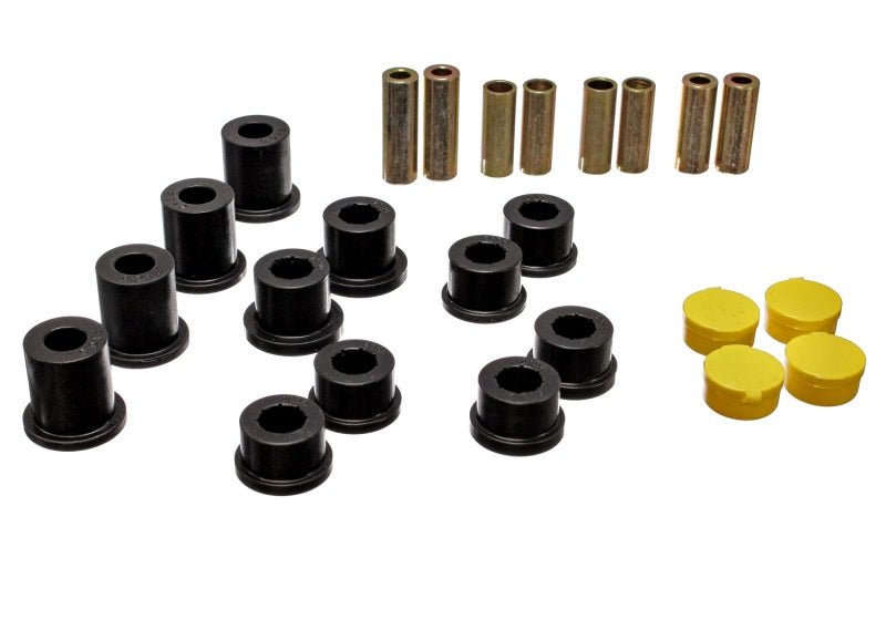 Energy Suspension 90-97 Mazda Miata Black Front Control Arm Bushing Set - Crew Original