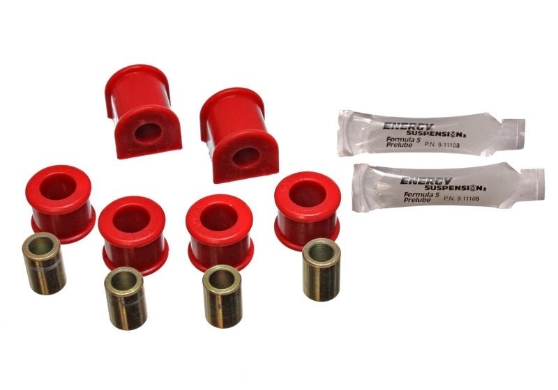 Energy Suspension 90-97 Mazda Miata Red 12.5mm Rear Sway Bar Bushings (includes Sway Bar End Link Bu - Crew Original