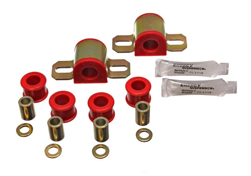 Energy Suspension 90-97 Mazda Miata Red 19mm Front Sway Bar Bushings (includes Sway Bar End Link Bus - Crew Original
