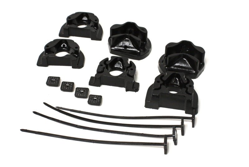 Energy Suspension 92-00 Honda Civic (Except 99-00 Si) / 93-97 Del Sol Black Motor Mount Inserts (Man - Crew Original