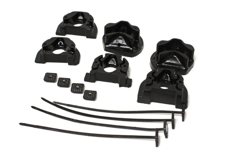 Energy Suspension 92-00 Honda Civic (Except 99-00 Si) / 93-97 Del Sol Black Motor Mount Inserts (Man - Crew Original