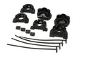 Energy Suspension 92-00 Honda Civic (Except 99-00 Si) / 93-97 Del Sol Black Motor Mount Inserts (Man - Crew Original