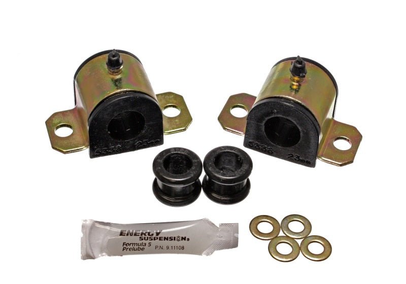 Energy Suspension 92-01 Honda Prelude Black 23mm Front Sway Bar Bushings (Sway Bar end link bushings - Crew Original