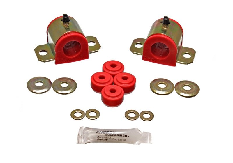Energy Suspension 92-01 Honda Prelude Red 25mm Front Sway Bar Bushings (Sway Bar end link bushings a - Crew Original