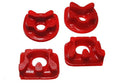 Energy Suspension 92-01 Honda Red Motor Mount Inserts (Manual Transmission) (2 Torque Positions) - Crew Original