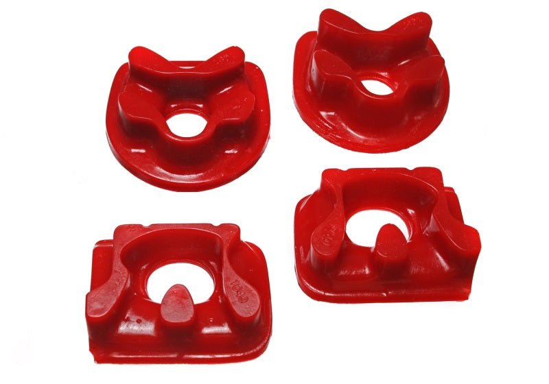 Energy Suspension 92-01 Honda Red Motor Mount Inserts (Manual Transmission) (2 Torque Positions) - Crew Original