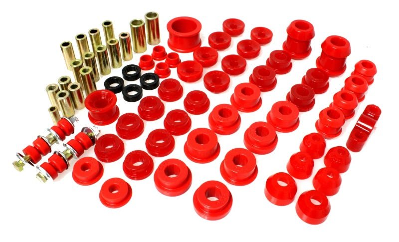 Energy Suspension 92-95 Honda Civic/CRX / 93-97 Honda Del Sol (including VTEC) Red Hyper-Flex Master - Crew Original