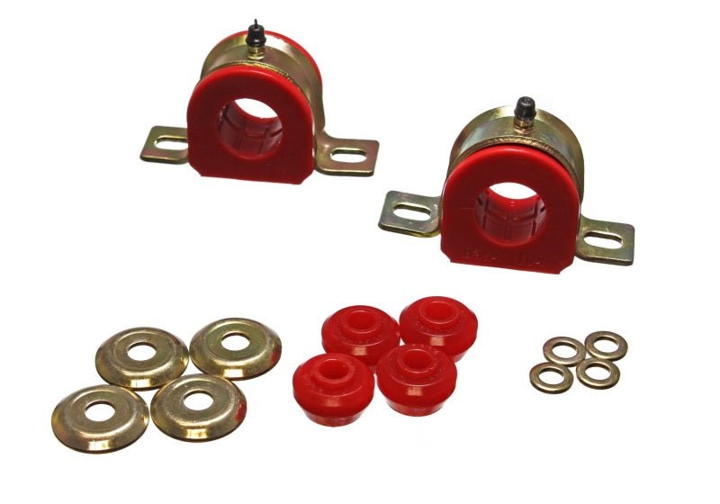 Energy Suspension 94-01 Dodge Ram 1500 / 94-02 Ram 2500/3500 4WD Red 30mm Front Sway Bar Bushings - Crew Original