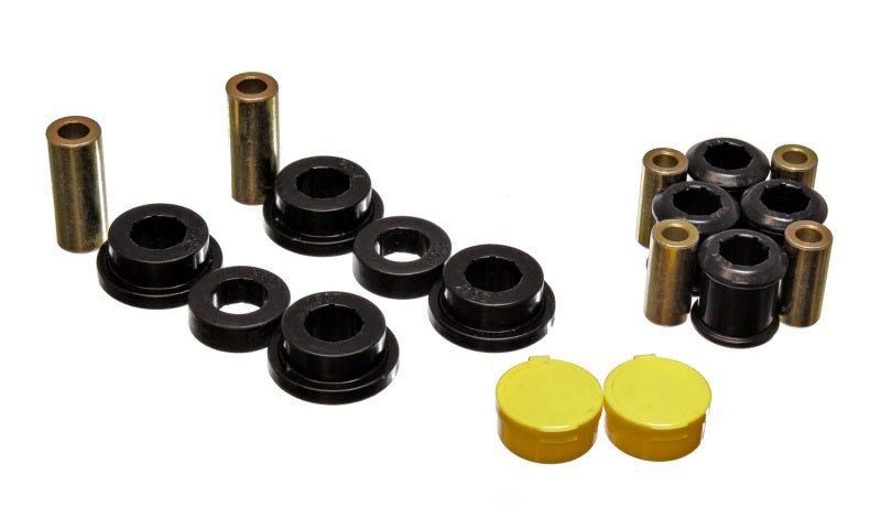 Energy Suspension 95-99 Mitsubishi Eclipse FWD/AWD Black Front Control Arm Bushing Set - Crew Original
