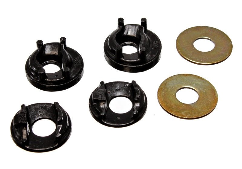 Energy Suspension 95-99 Mitsubishi Eclipse FWD/AWD Black Motor Mount Inserts (2 Torque Mount Positio - Crew Original