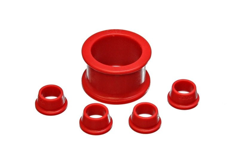 Energy Suspension 96-00 Honda Civic/CRX / 99-00 Honda Civic Si Red Power Steering Rack Bushing Set - Crew Original