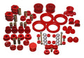 Energy Suspension 96-00 Honda Civic/CRX Red Hyper-Flex Master Bushing Set - Crew Original