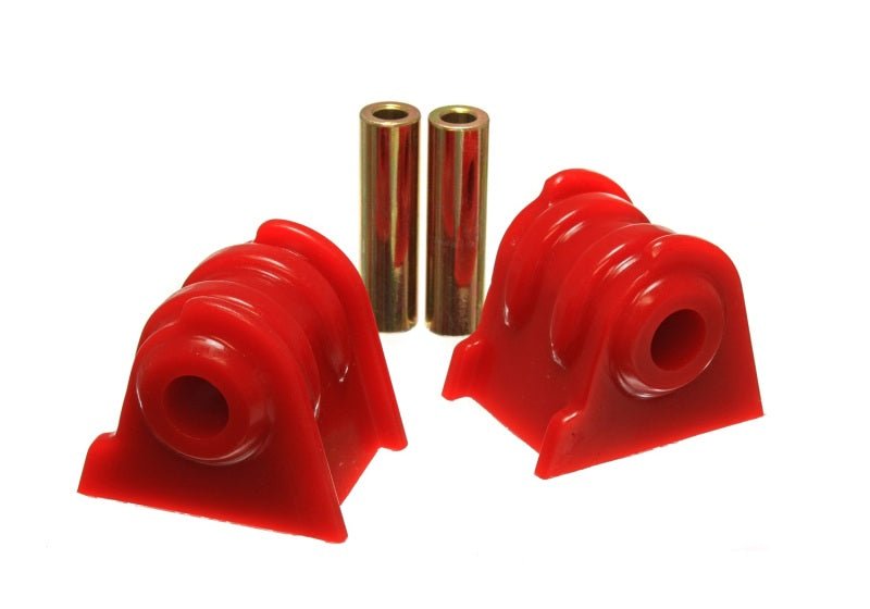 Energy Suspension 97-03 Jeep Wrangler Red Motor Mount Set (2 pc set) - Crew Original