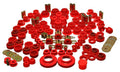 Energy Suspension 97-06 Jeep Wrangler TJ Red Hyper-Flex Master Bushing Set - Crew Original