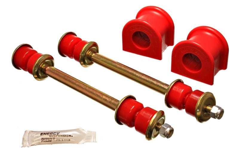 Energy Suspension 98-10 Mazda B-Series 4WD 29mm Red Front Sway Bar Bushing Set - Crew Original
