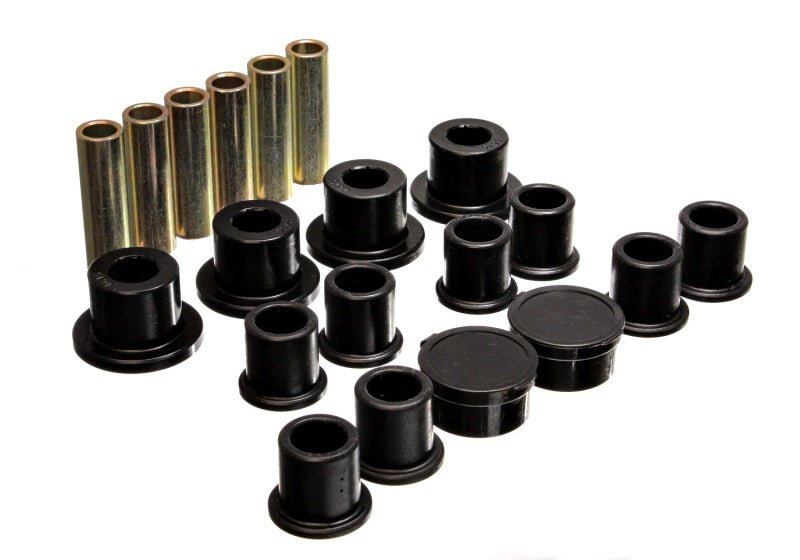 Energy Suspension 98-11 Ford Ranger Black Rear Leaf Spring Bushing Set - Crew Original
