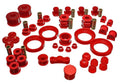 Energy Suspension 99-00 Honda Civic Si Red Hyper-Flex Master Bushing Set - Crew Original