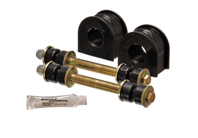 Energy Suspension 99-04 Ford F150 Lightning 2WD 31mm Black Front Sway Bar Bushing Set (Inc E/Links) - Crew Original