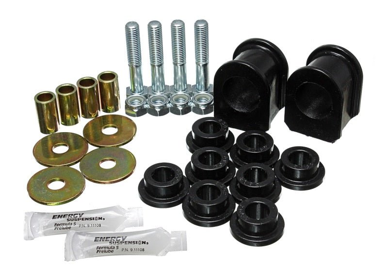 Energy Suspension 99-04 Ford F250 SD/350 4WD Black Front 1-1/4in Sway Bar Bushing Set - Crew Original