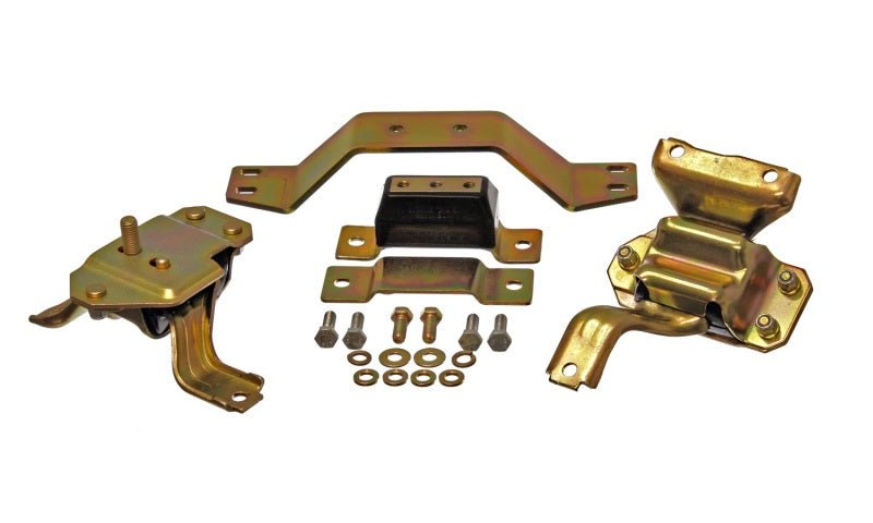 Energy Suspension 99-04 Ford Mustang 4.6L V8 Black Motor & Transmission Mount Set - Crew Original