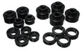 Energy Suspension 99-07 Ford F-250/F-350 SD 2/4WD Crew Cab Body Mount Set - Black - Crew Original