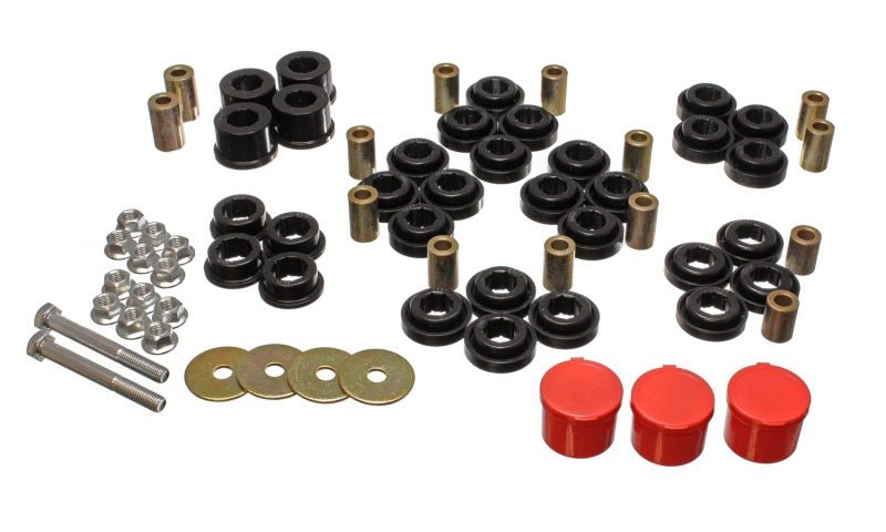 Energy Suspension Chrysler/Dodge Red Rear End Control Arm Bushing Set (Non SRT Models) - Crew Original