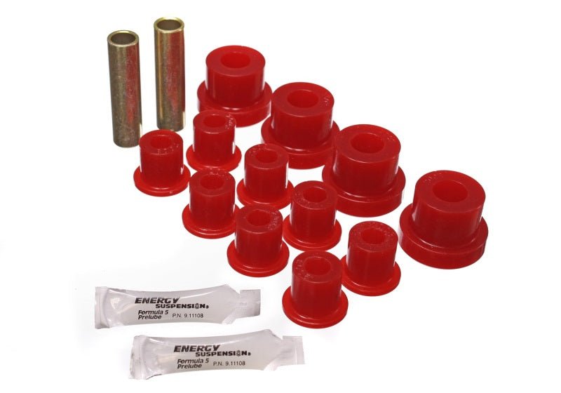 Energy Suspension Cj Frt Sprg Bush - Red - Crew Original